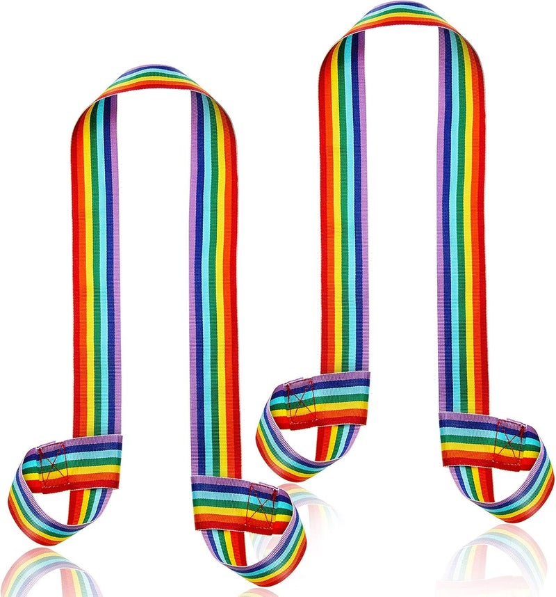 Skylety حزام حذاء التزلج القابل للتعديل 2 قطعة مع حزام كتف مرن لحمل الأطفال والنساء والرجال للتزلج - Image 1